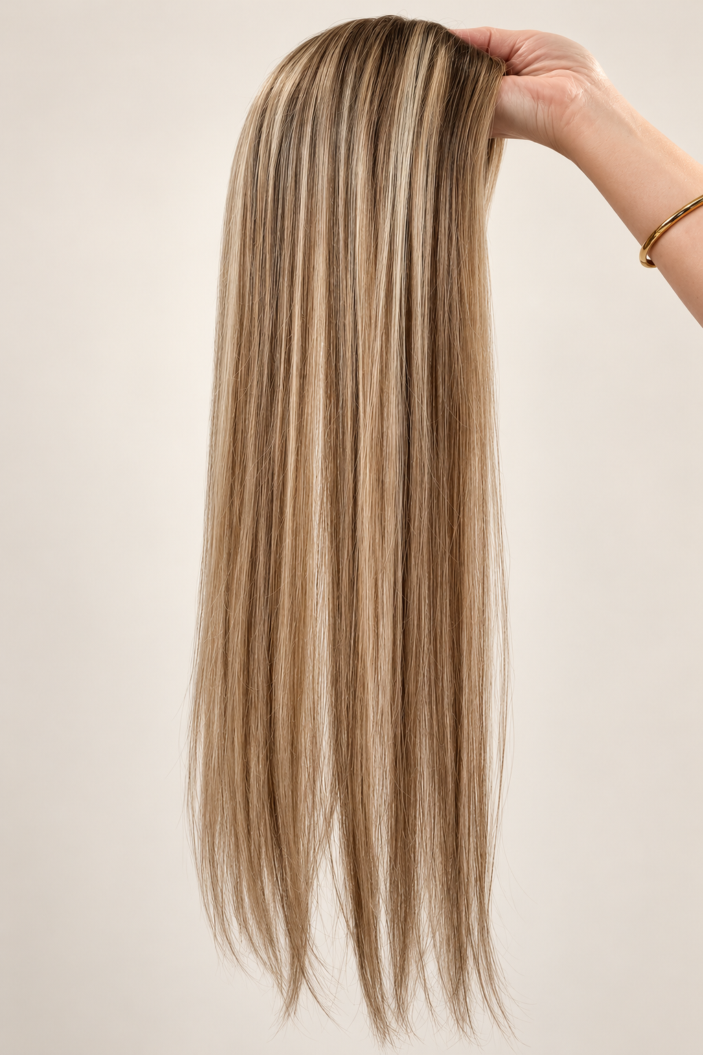 Mono Hair Topper 3×5 inch – Cuticle Remy Hair