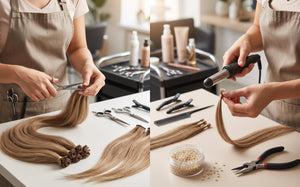 Can keratin extensions be reused? A guide to re-bonding