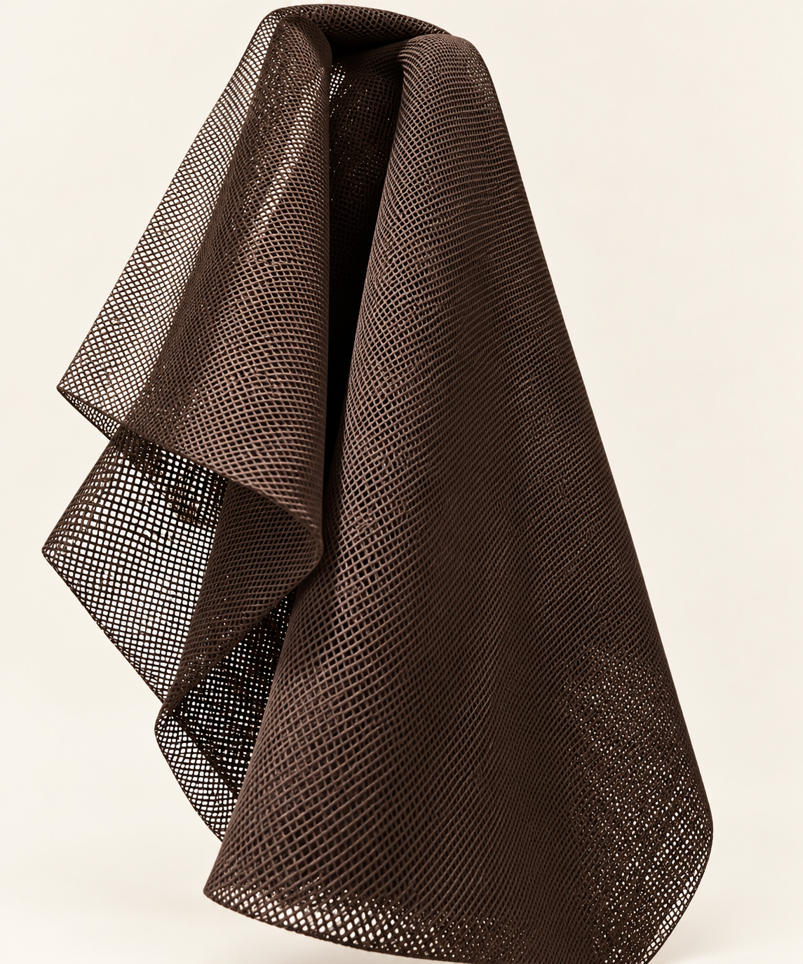 Semi-Stiff & Semi-Stretch Big Hole Mesh for Hair Integration | 1 Yard